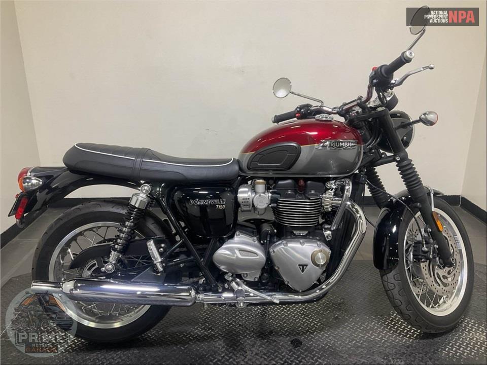 2022 TRIUMPH BONNEVILLE T120 (TWO-TONE)