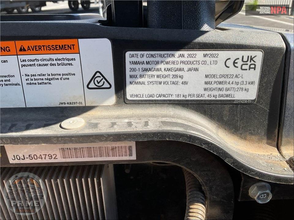 2022 Yamaha DR2EW1XAC FLEET — фото 15