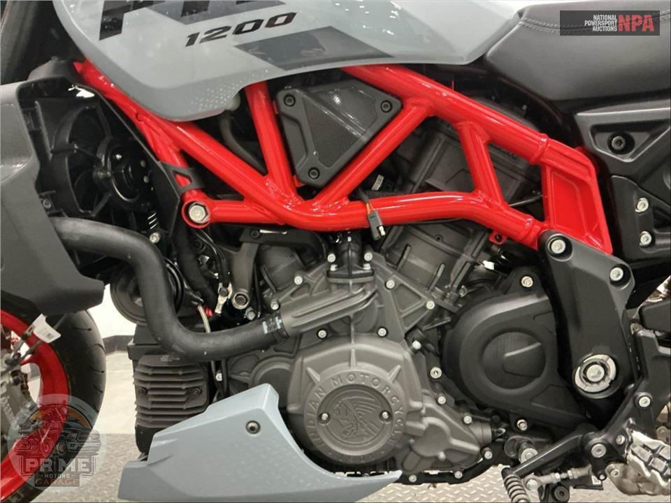 2024 Indian Motorcycle FTR S (GRAY/RED) — фото 7