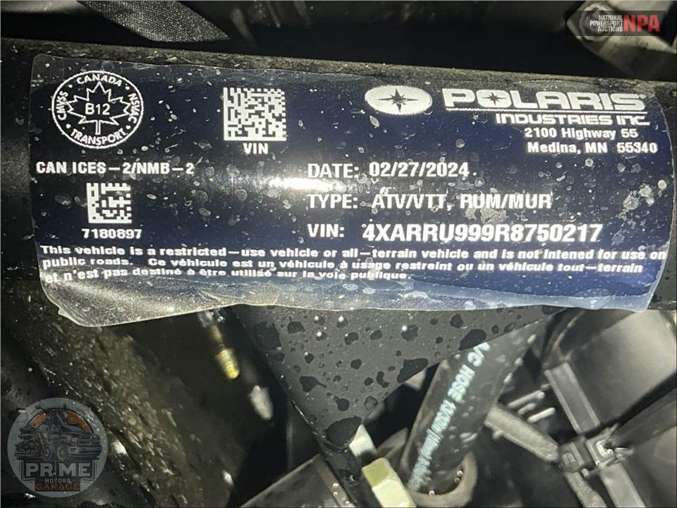 2024 Polaris RANGER XP 1000 NORTHSTAR EDITION PREMIUM — фото 23