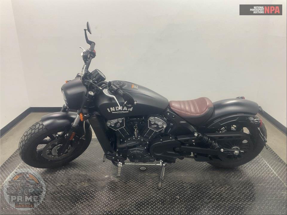 2020 Indian Motorcycle SCOUT BOBBER (ABS, BLACK) — фото 3