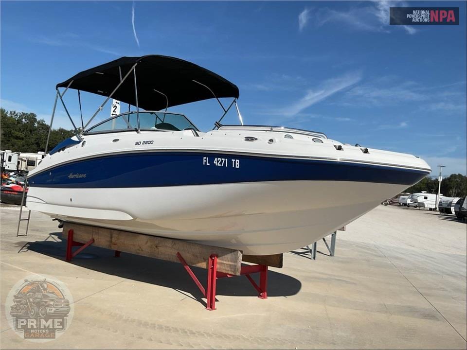 2022 Hurricane Boat SD 2200(*)SUNDECK SERIES L=22/E=1-200HP YAMAHA OB — фото 1