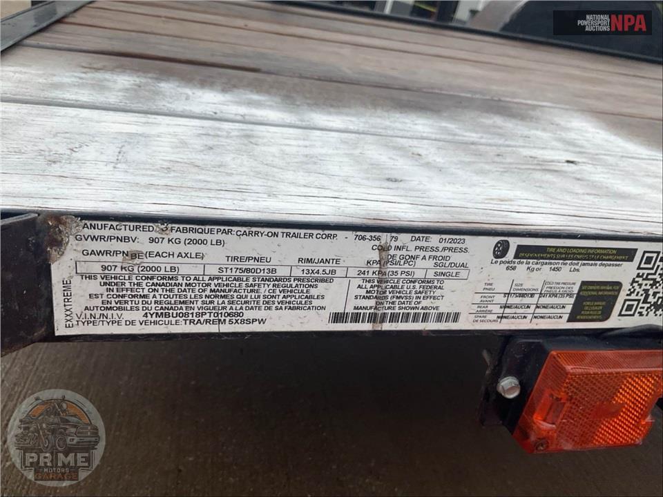 2023 Carry-On Trailer Corp 5X8SPW UTILITY TRAILER — фото 19