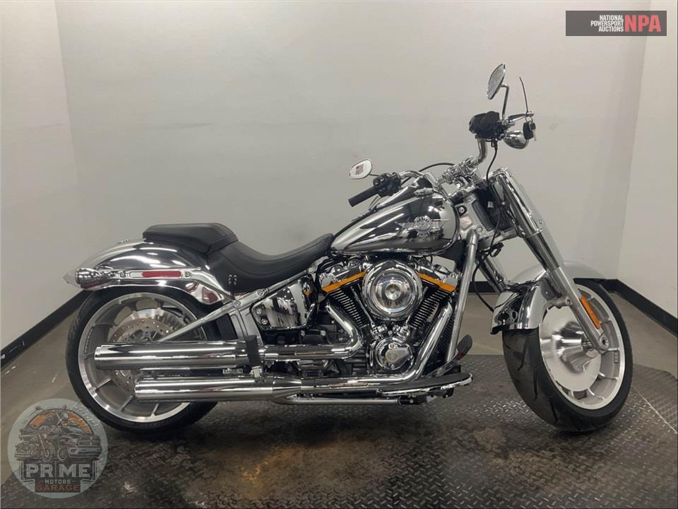 2025 Harley-Davidson FLSTFI SOFTAIL FAT BOY GRAY GHOST — фото 1