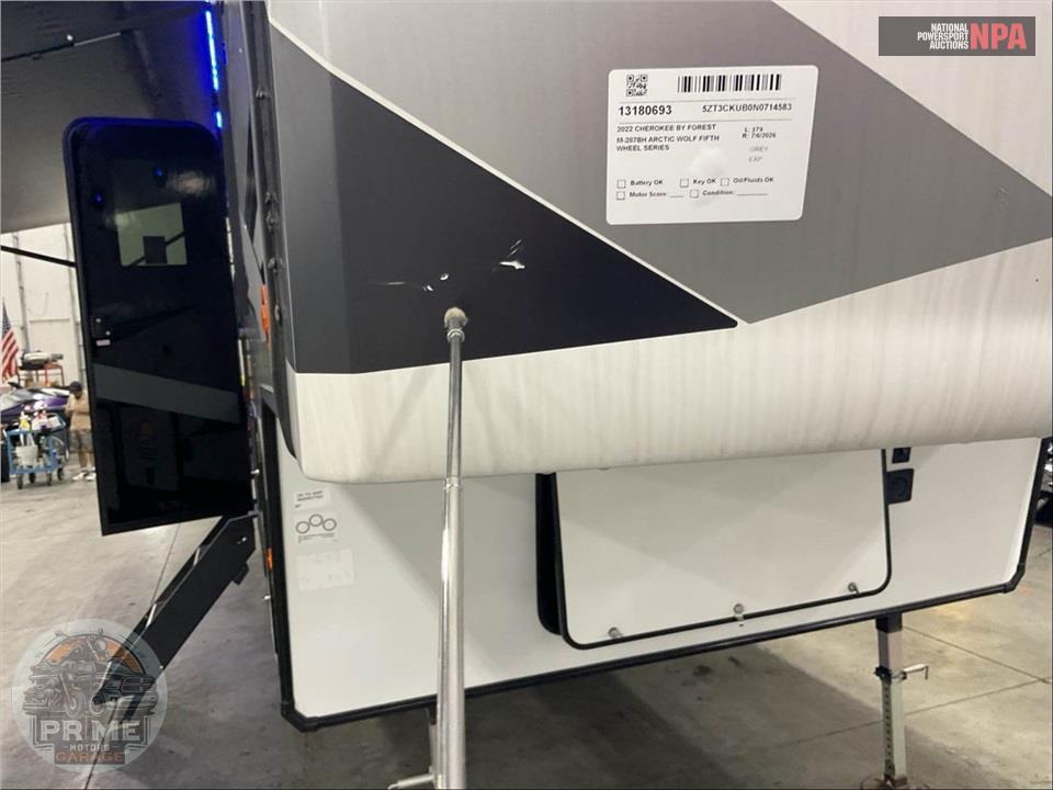 2022 Cherokee By Forest River M-287BH ARCTIC WOLF FIFTH WHEEL SERIES — фото 29