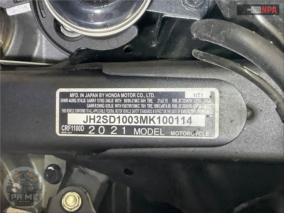 2021 Honda CRF1100D4 AFRICA TWIN ADVENTURE SPORTS ES DCT — фото 21