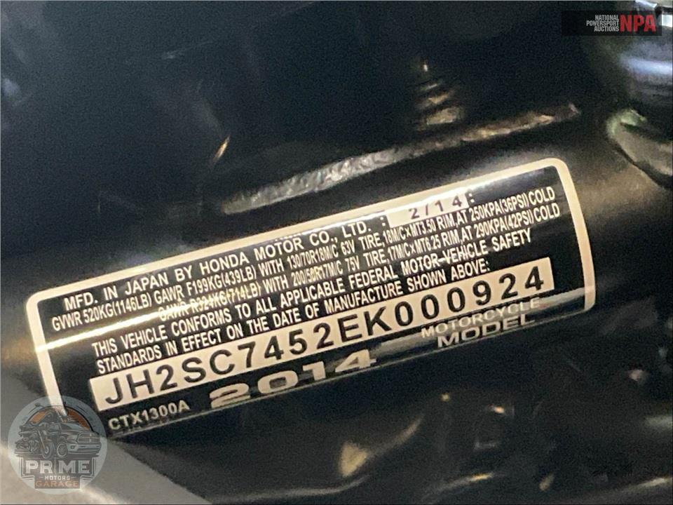 2014 Honda CTX1300 DLX — фото 40