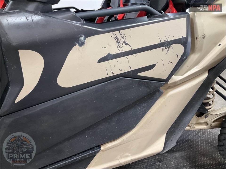 2023 Can-Am MAVERICK X3 MAX X RS TURBO RR 72 (BLUE/TAN/RED) — фото 29