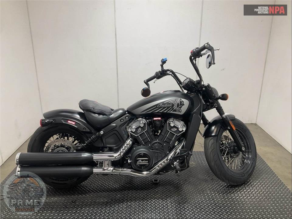2021 Indian Motorcycle SCOUT BOBBER TWENTY (ABS, BLACK SMOKE) — фото 1