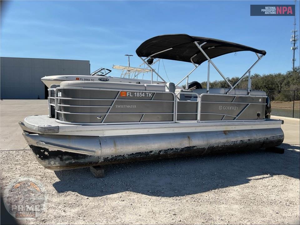 2023 Godfrey Pontoon Boats 2286 C(*)SWEETWATER SERIES L=23/E=1-150HP MERCURY — фото 7