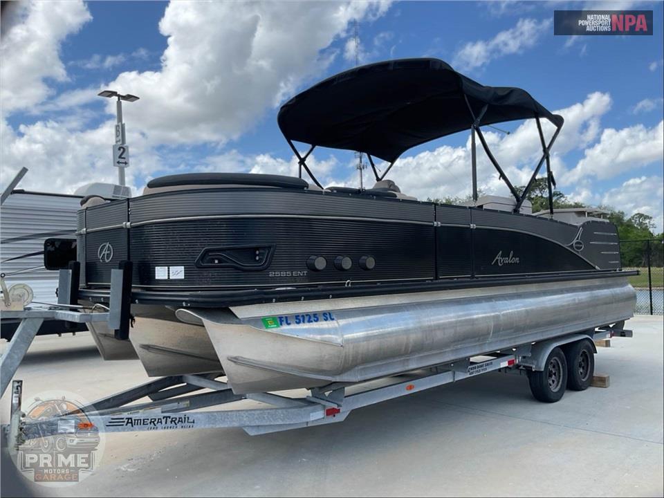 2019 Avalon Pontoon Boat CATALINA ENT 2585 L=25/E-1-115HP SUZUKI OB — фото 2