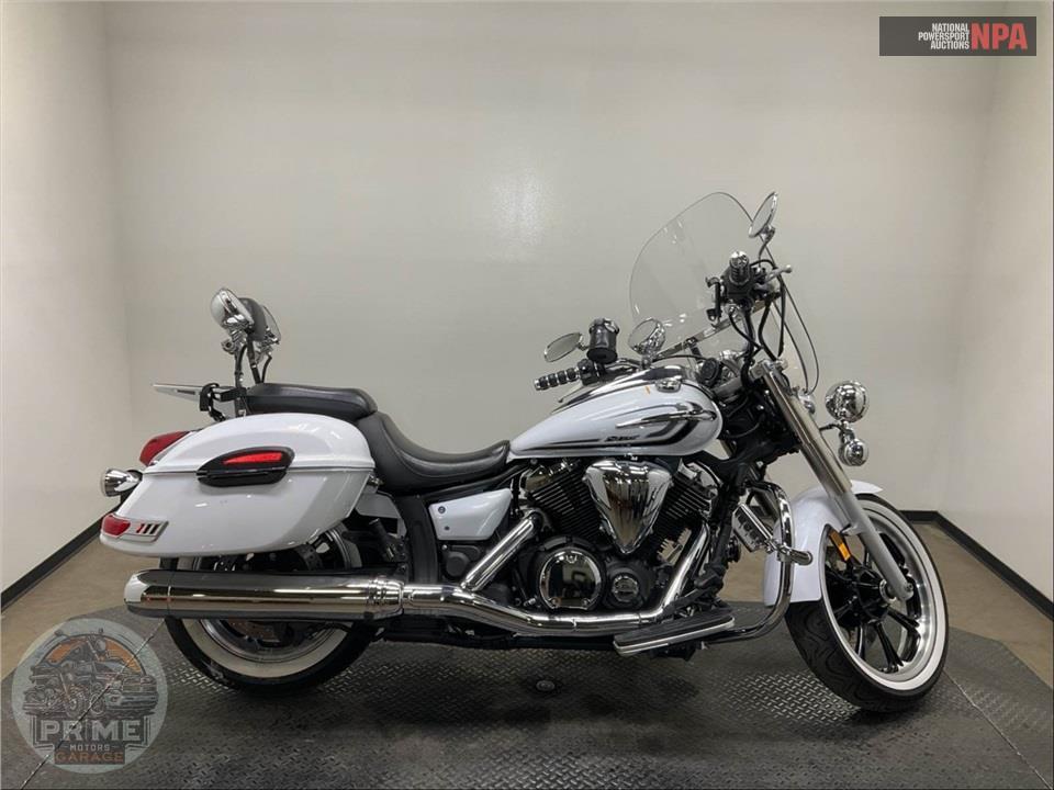 2013 Yamaha XVS95DW/C V-STAR (PEARL WHITE) — фото 1