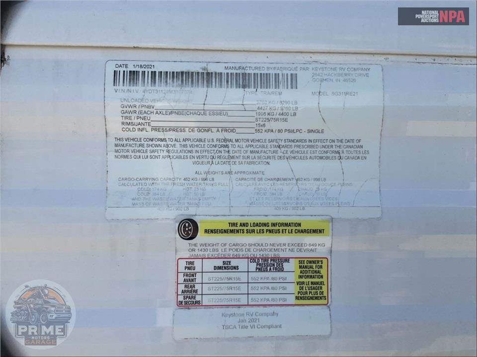 2021 Keystone Rv M-311 RE SPRINGDALE SERIES — фото 37