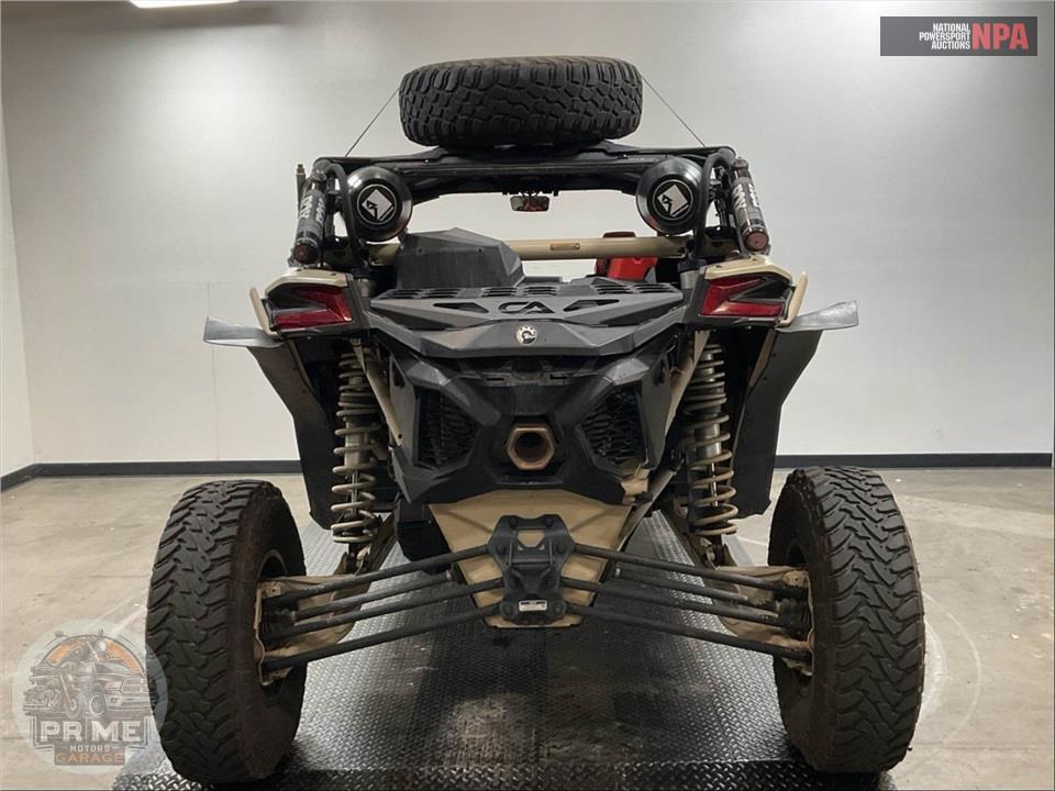 2023 Can-Am MAVERICK X3 MAX X RS TURBO RR 72 (BLUE/TAN/RED) — фото 4
