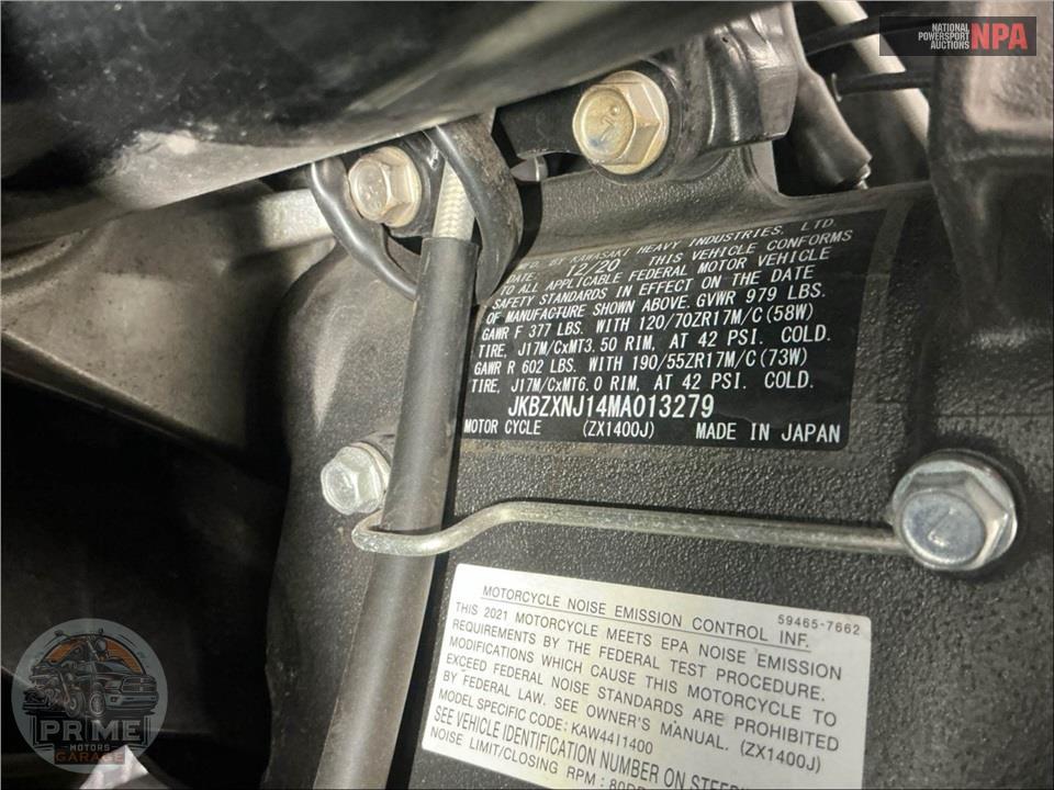 2021 Kawasaki ZX1400JMFNL NINJA ZX-14R ABS — фото 64
