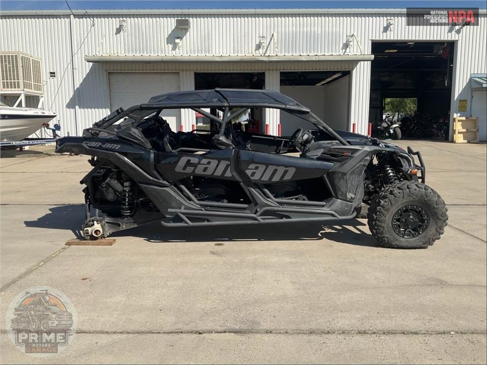 2023 Can-Am MAVERICK X3 MAX X RS TURBO RR 72 (BLUE/TAN/RED) — фото 1