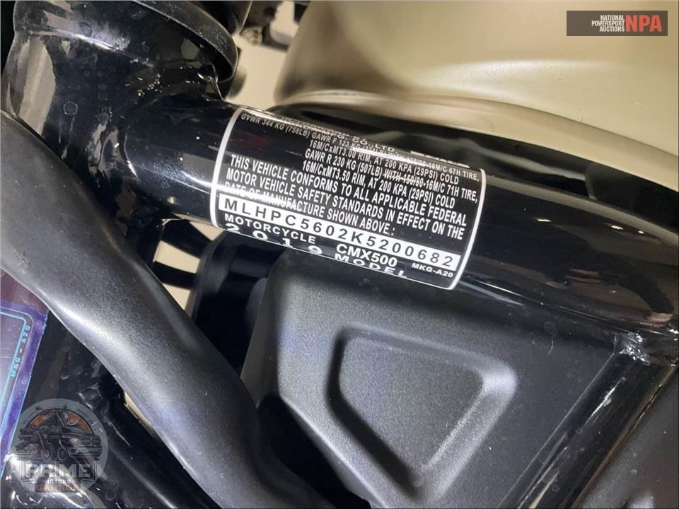 2019 Honda CMX500 REBEL — фото 15
