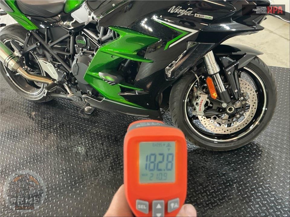 2022 Kawasaki ZX1002RNFNL NINJA H2 SX SE — фото 8