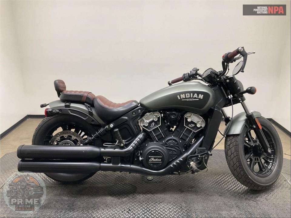 2022 Indian Motorcycle SCOUT BOBBER (ABS, SMOKE COLOR) — фото 1