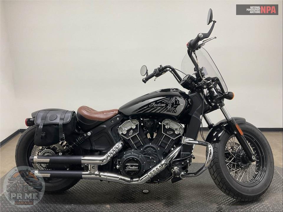 2020 Indian Motorcycle SCOUT BOBBER TWENTY ABS (THUNDER BLACK) — фото 1
