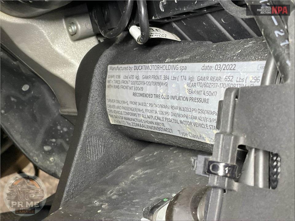2022 Ducati MULTISTRADA V4 S TRAVEL & RADAR SPOKED WHEELS — фото 33