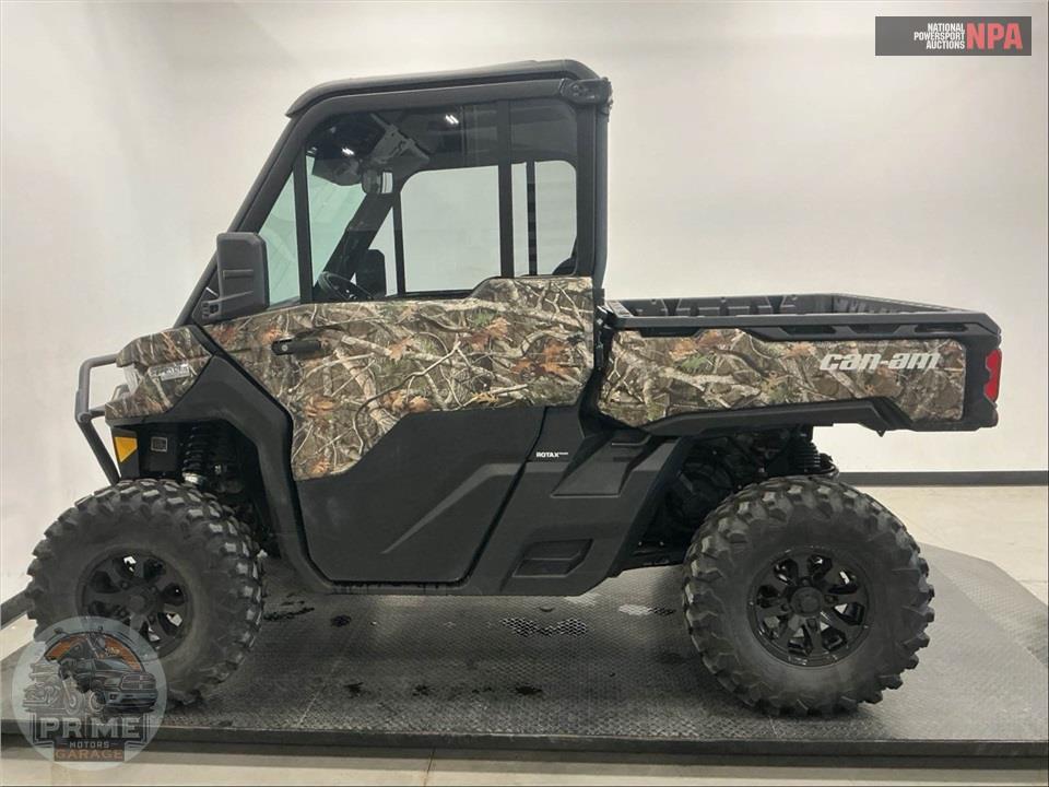 2025 Can-Am DEFENDER LIMITED CAB HD10 (CAMOUFLAGE) — фото 3