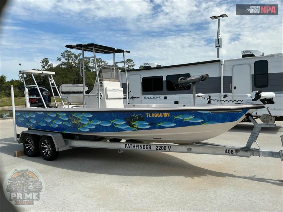 2005 Pathfinder Boat Co. 2200-V/CC(*) L=22/E=1-200HP YAMAHA OB — фото 1
