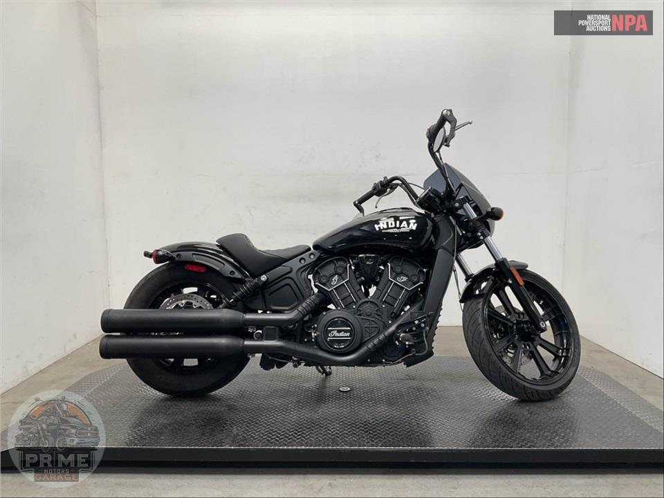 2023 Indian Motorcycle SCOUT ROGUE (ABS, BLACK METALLIC) — фото 1