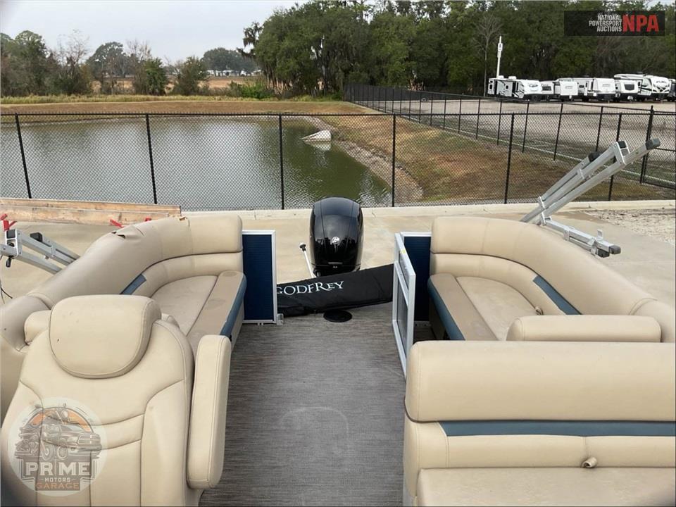2022 Godfrey Marine 2286 SB(*)SWEETWATER SERIES L=23/E=1-150HP MERCURY OB — фото 22