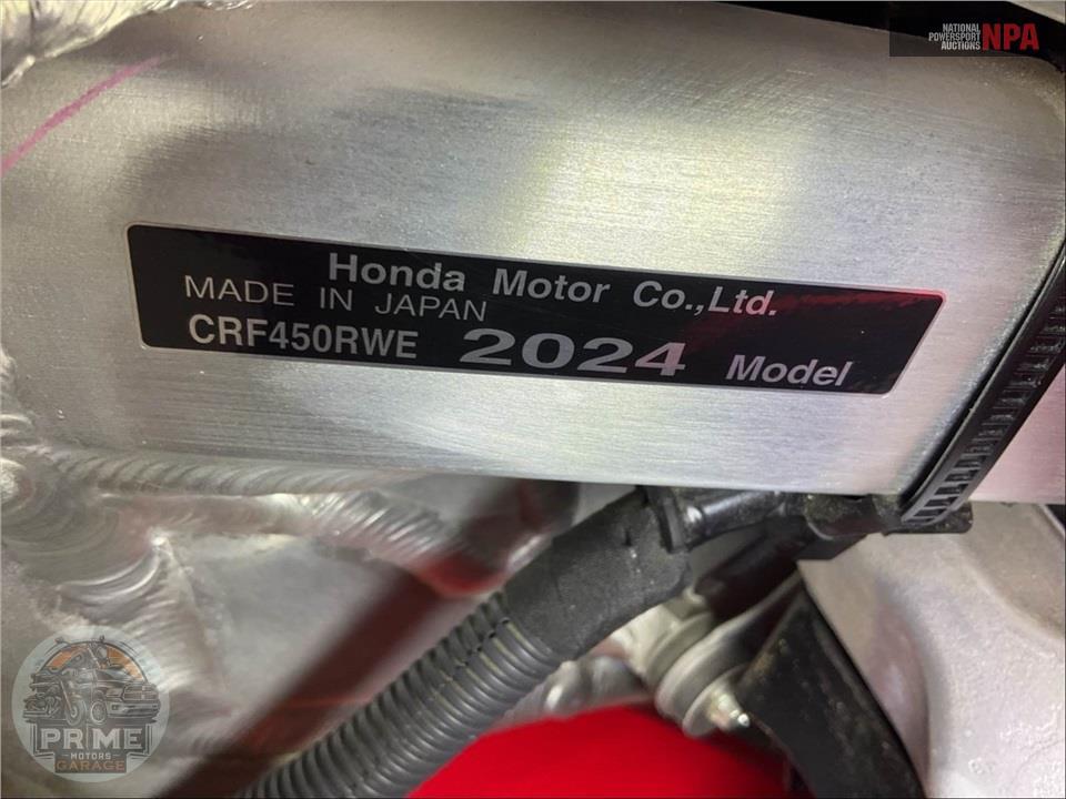 2024 Honda CRF450RWE — фото 16
