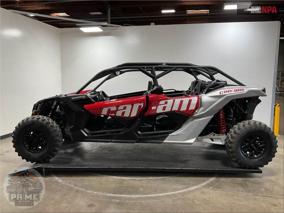 2025 Can-Am MAVERICK X3 MAX DS TURBO (RED & SILVER) — фото 3