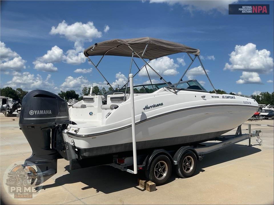 2017 Hurricane Boat SD 2486 SUNDECK SERIES L=24/E=1 250 HP YAMA OB — фото 4