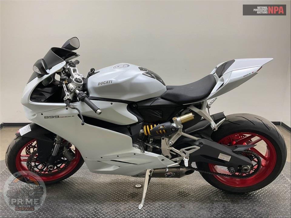 2014 Ducati 899 PANIGALE WHITE — фото 3