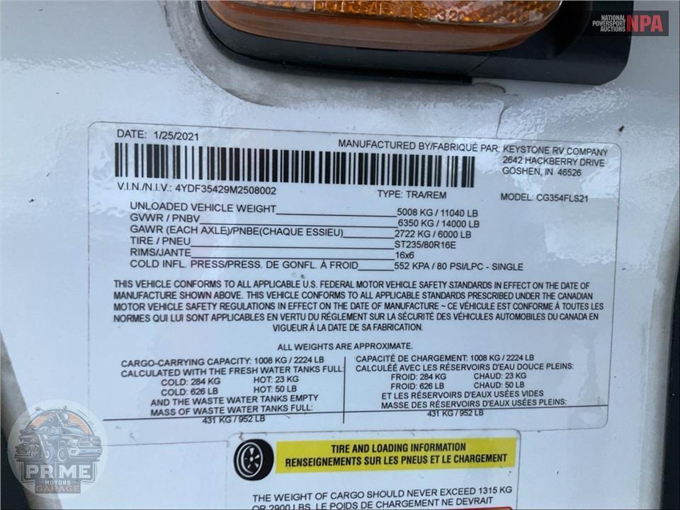 2021 Keystone Rv M-354 FLS COUGAR FIFTH WHEEL SERIES — фото 41