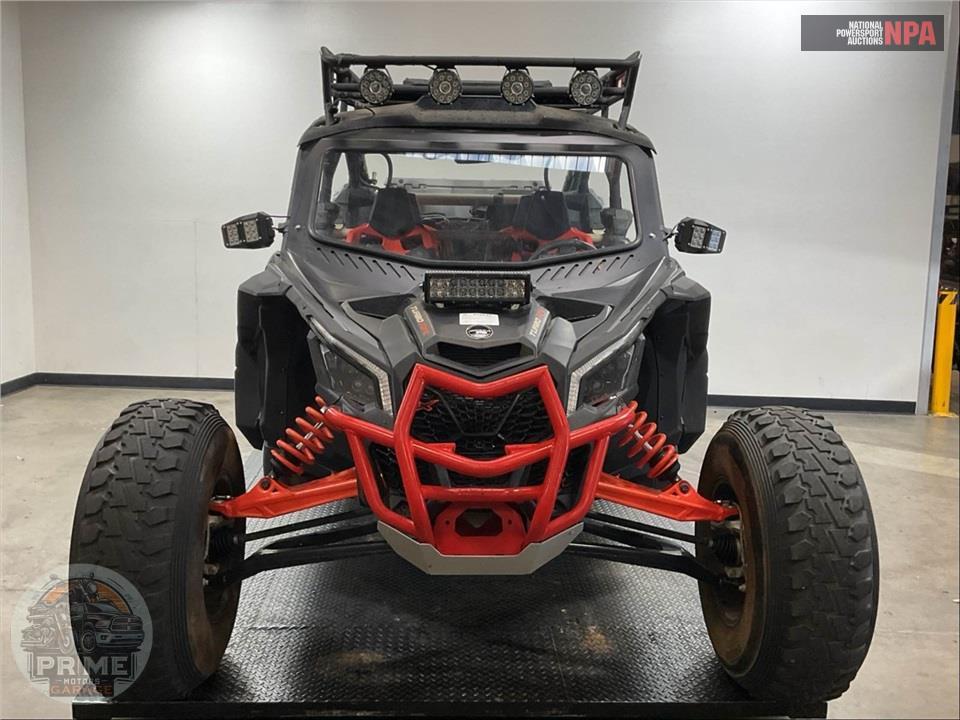 2023 Can-Am MAVERICK X3 MAX X RS TURBO RR 72 (BLUE/TAN/RED) — фото 2