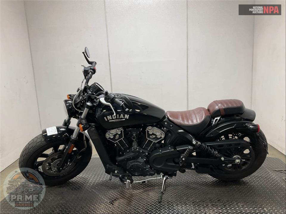 2022 Indian Motorcycle SCOUT BOBBER (ABS, BLACK METALLIC) — фото 3