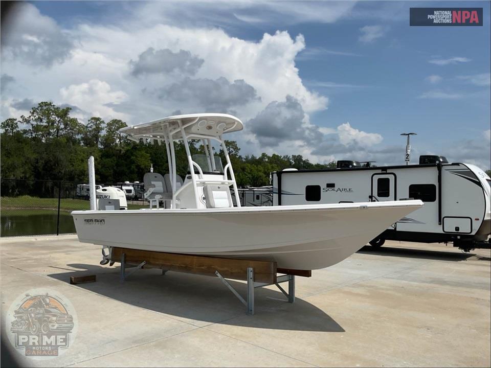 2021 Sea Pro 228 W/HARDTOP(*) BAY SERIES L=23/E=200HP MERCURY OB — фото 1