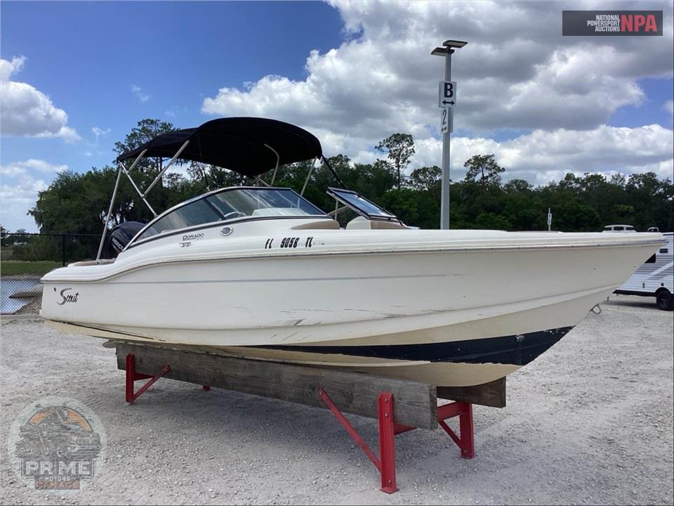 2023 Scout 210 DORADO L=21/ E =1-150HP MERCURY — фото 1