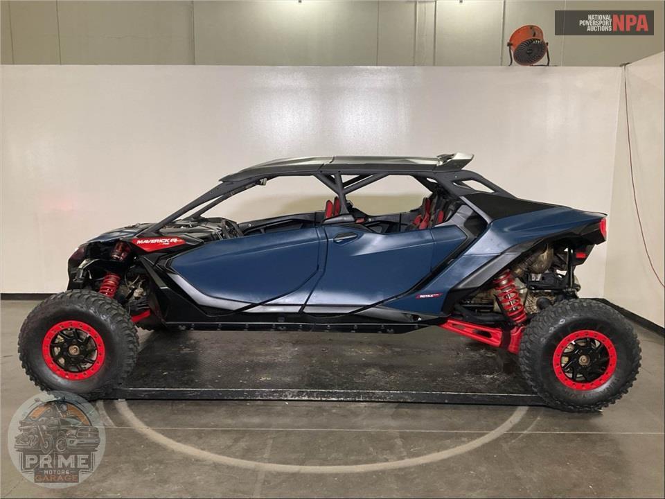 2025 Can-Am MAVERICK R MAX X RS 999T DCT (NAVY & RED) — фото 3