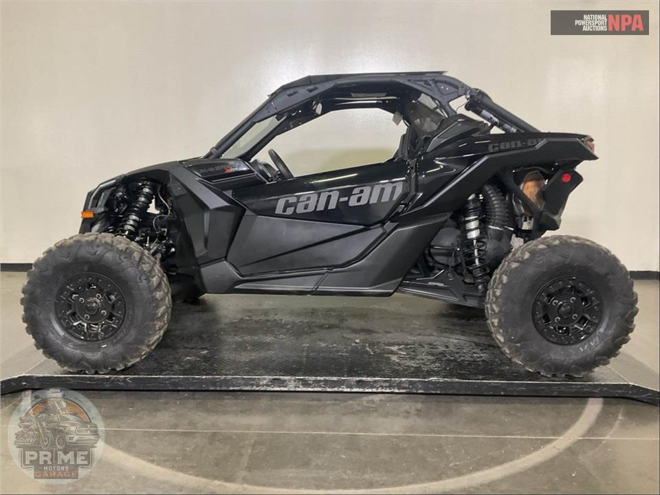 2022 Can-Am MAVERICK X3 X RS TURBO RR SMART-SHOX (BLUE, BLACK & GREY) — фото 3