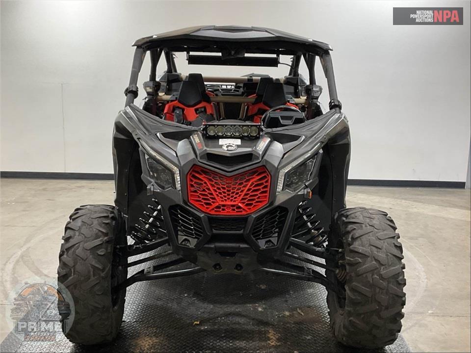 2021 Can-Am MAVERICK X3 MAX X DS TURBO RR (DESERT TAN & CARBON BLACK, RED) — фото 2