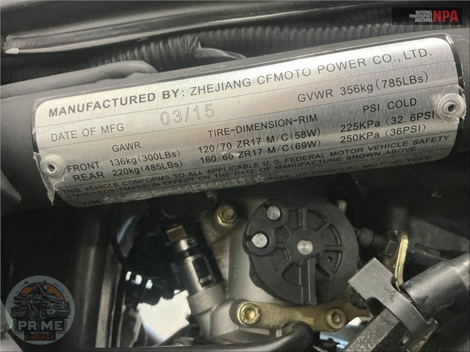 2015 Cf Moto CF650NK — фото 40