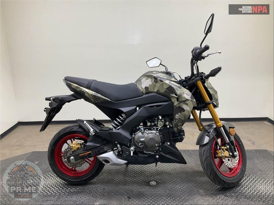 2025 KAWASAKI BR125JSFAN Z125 PRO CAMO