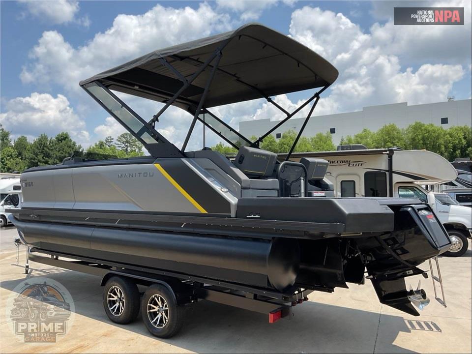 2025 Manitou Pontoon 22 SWITCH BACK CRUISE SERIES L=24/E=1 150 HP ROTAX OB — фото 3