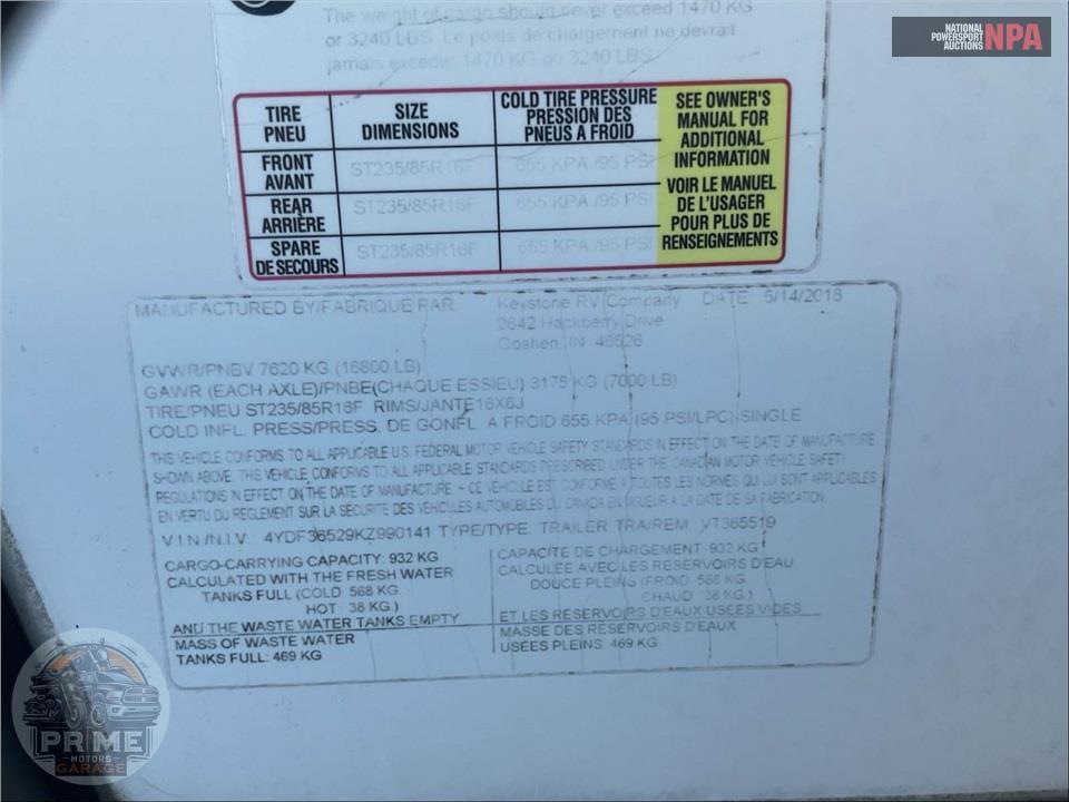 2019 Voltage M-3655 - TOY HAULER TOY HAULER SERIES — фото 52