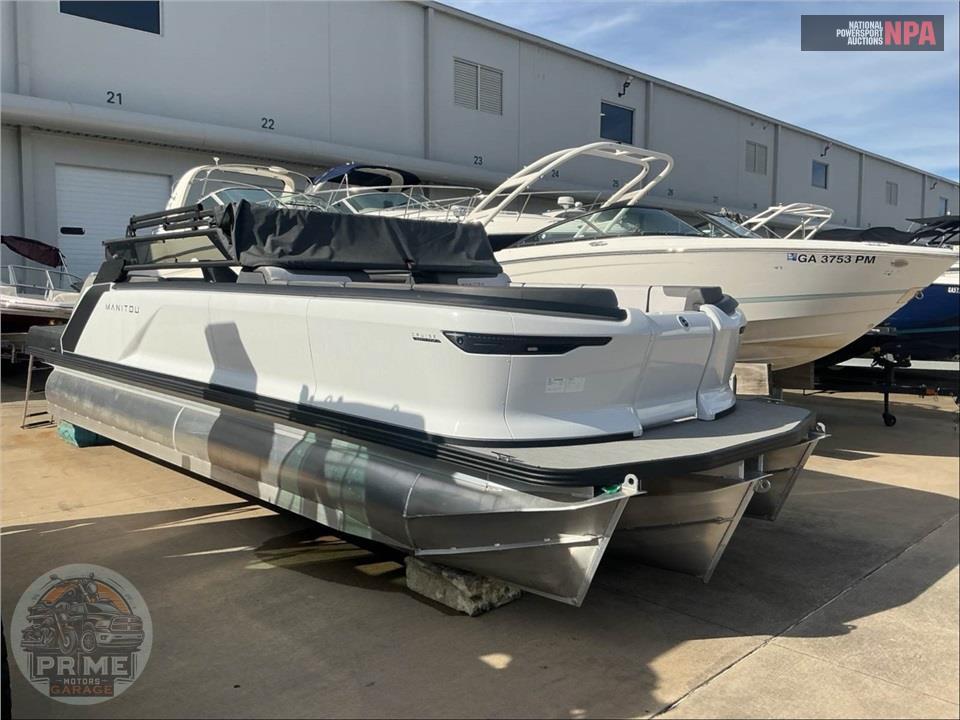 2025 Manitou Pontoon 24 SWITCHBACK CRUISE SERIES L=24/E=1 150HP ROTAX OB — фото 1