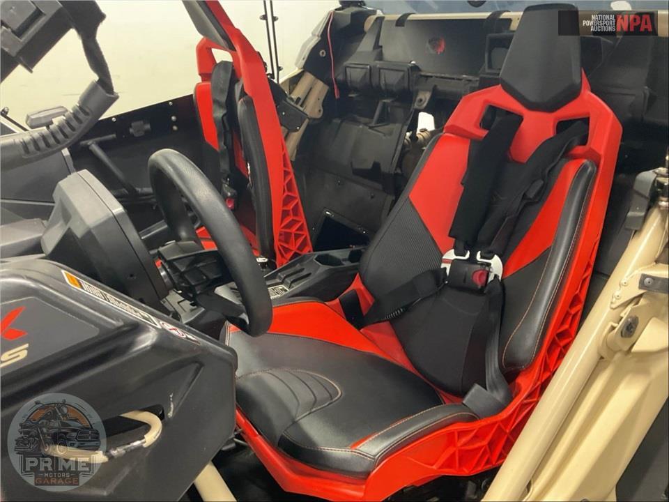 2021 Can-Am MAVERICK X3 X RS TURBO RR (DESERT TAN & CARBON BLACK) — фото 33