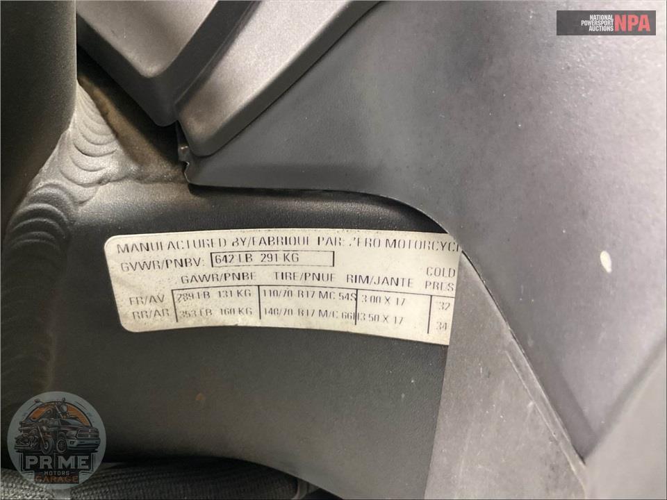 2018 Zero Motorcycles Inc S NA ZF7.2 SATIN SILVER — фото 21