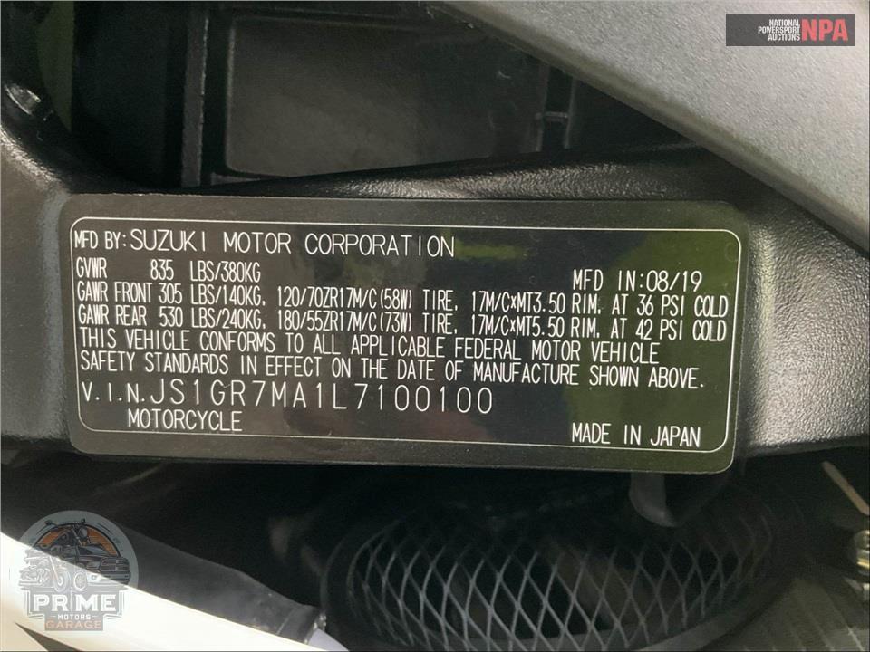 2020 Suzuki GSX-R750M0 — фото 36