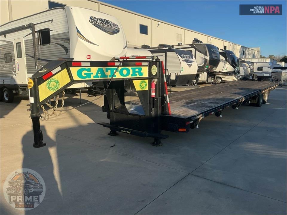 2021 Gatormade Trailers 40 GOOSENECK FLAT 24.9K — фото 2